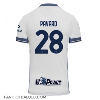 Inter Milan Benjamin Pavard #28 Tricou Fotbal Replică 2024-25 Barbati Deplasare